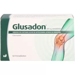 GLUSADON 589 mg filmdrasjerte tabletter, 60 stk