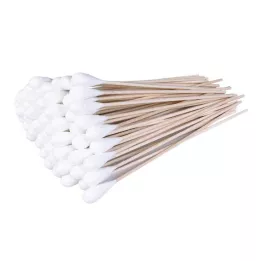 WATTESTÄBCHEN stort hode 15 cm, 100 stk