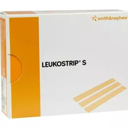 LEUKOSTRIP S sårsømstripe 6,4x76 mm, 50x3 stk