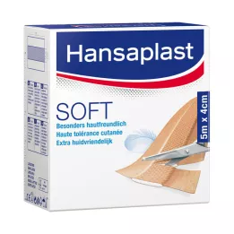 HANSAPLAST Myk gips 4 cmx5 m rull, 1 st