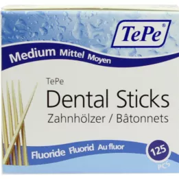 Tepe Tannhodet medium med fluor, 125 stk