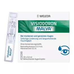 VISIODORON Malva øyedråper i enkeltdosepipette, 20X0,4 ml