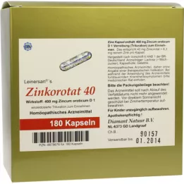 ZINKOROTAT 40 Leinersan Capsules, 180 stk