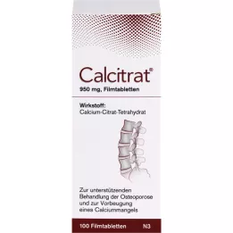 Kalsitrat tabletter, 100 stk