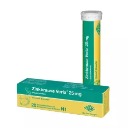 ZINKBRAUSE Verla 25 mg brusetabletter, 20 stk