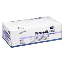 PEHA-SOFT Vinyl underhansker ikke-stål.pulverfri L, 100 stk