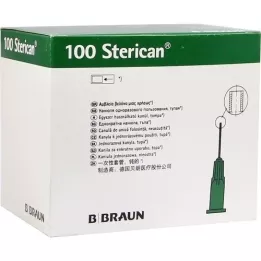 STERICAN Kanyler 21 Gx7/8 0,8x22 mm stump, 100 stk