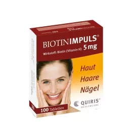 BIOTIN IMPULS 5 mg tabletter, 100 stk