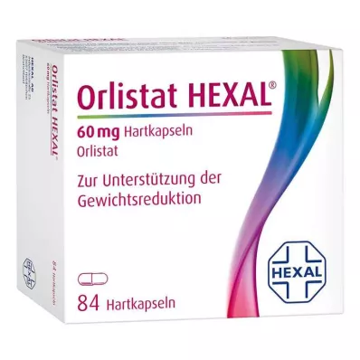 ORLISTAT HEXAL 60 mg harde kapsler, 84 stk ORLISTAT HEXAL 60 mg harde kapsler, 84 stk