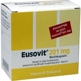 EUSOVIT 201 mg myke kapsler, 100 stk