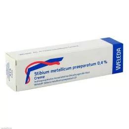 STIBIUM METALLICUM PRAEPARATUM 0,4 % fløte, 25 g