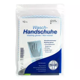 Vaskhansker en gang Param PP Fleece, 10 stk