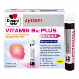 DOPPELHERZ Vitamin B12 Plus system drikkeampuller, 30X25 ml