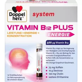 DOPPELHERZ Vitamin B12 pluss systemdrinkampull, 10x25 ml