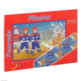 KINDERPFLASTER Brannvesen Notater, 10 stk