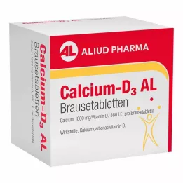 CALCIUM-D3 AL Brusetabletter, 50 stk
