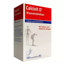 CALCIVIT D brusetabletter, 120 stk