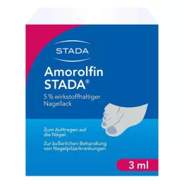 AMOROLFIN STADA 5% aktiv ingrediens neglelakk, 3 ml
