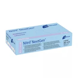 NITRIL Nextgen hansker Gr.M, 100 stk