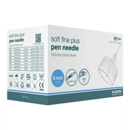 KLINION Myk fine pluss penn nåler 0,25x8 mm 31 g, 110 stk