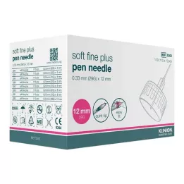 KLINION Myk fine pluss penn nåler 0,33x12 mm 29 g, 110 stk