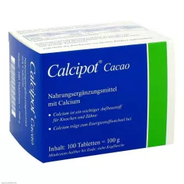 Calcipot Cacao, 100 stk