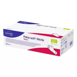PEHA-SOFT Nitril White Unt.hands.unsteril Pf M, 200 stk
