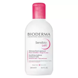 BIODERMA Sensibio Lait rensemelk, 250 ml