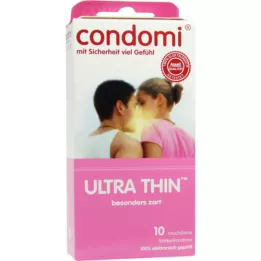 CONDOMI Ultra Thin N, 10 stk