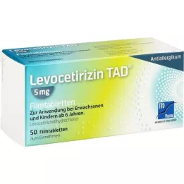 Levocetirizin Tad 5mg FTA, 50 stk