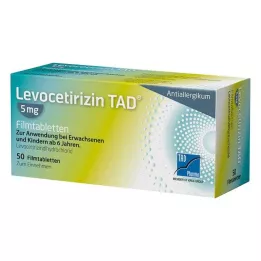 Levocetirizin Tad 5mg FTA, 50 stk
