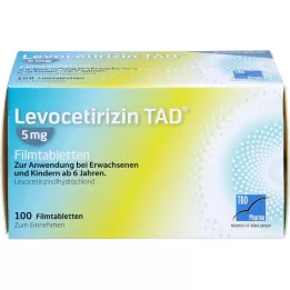 Levocetirizin Tad 5mg FTA, 100 stk