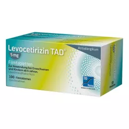 Levocetirizin Tad 5mg FTA, 100 stk