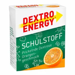 DEXTRO ENERGY Schulstoff Orange tabletter, 50 g