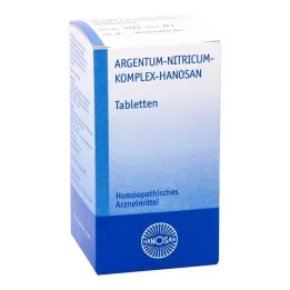 ARGENTUM NITRICUM KOMPLEX Hanosan tabletter, 100 stk