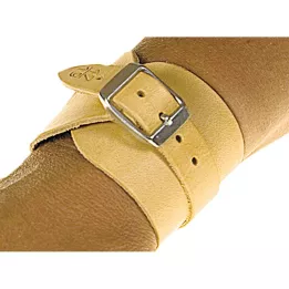 Wrist Strap 17/19 Lær for gjennom, 1 stk