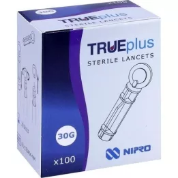 TruePlus Sterile Lancets 30G, 100 stk