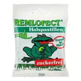 REMLOFECT Halspastiller sukkerfri eukalyptus fersk, 50 g