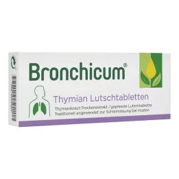 BRONCHICUM Timianpastiller, 20 stk