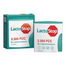 LACTOSTOP 3.300 FCC Tabletter klikkdispenser, 40 stk