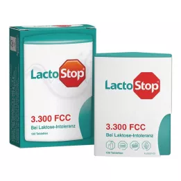 LACTOSTOP 3300 FCC Tabletter klikkdispenser, 100 stk