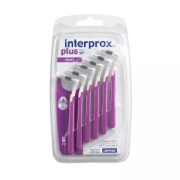 Interprox Plus Maxi Purple Interdental Pensler, 6 stk