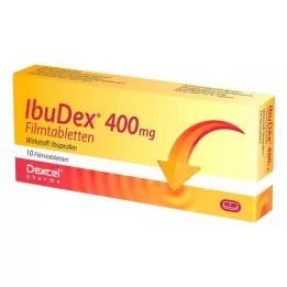 IBUDEX 400 mg filmdrasjerte tabletter, 10 stk