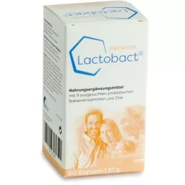 LACTOBACT PREMIUM Gastroke -resistente kapsler, 60 stk
