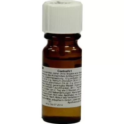 CONTRAVIR 1 dråpe, 10 ml CONTRAVIR 1 dråpe, 10 ml