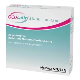 Ocusalin 5 % UD øyedråper, 20X0,5 ml