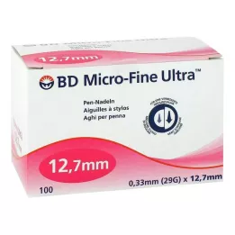 BD MICRO-FINE ULTRA Pennåler 0,33x12,7 mm, 100 stk