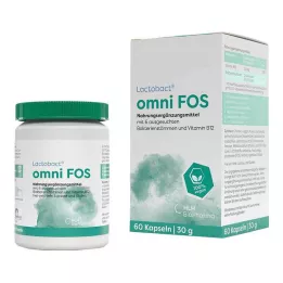 LACTOBACT omni FOS gastroresistente kapsler, 60 stk