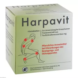 HARPAVIT Filmdrasjerte tabletter, 100 stk