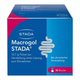 MACROGOL STADA 13,7 g pulver til mikstur, 30 stk